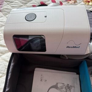 ResMed White and Gray Device with Display